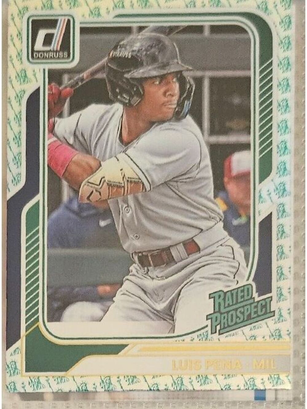 Luis Pena [liberty insert] (Rated Prospect) #125 2026 Panini Donruss - Brewers